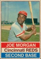 1976 Hostess #2 Joe Morgan Hand Cut Baseball Card