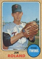 1968 Topps #276 Jim Roland Baseball Card