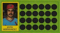 1981 Topps Scratch-Offs #67 Keith Hernandez Baseball Card