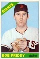 1966 Topps #572 Bob Priddy Baseball Card