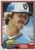 1981 Topps #515 Robin Yount Baseball Card