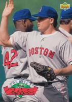 1993 Upper Deck On Deck #D9 Roger Clemens Baseball Card