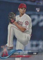 2018 Topps #700 Shohei Ohtani Pitching Baseball Card