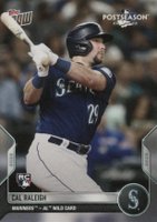 2022 Topps Now Postseason #PS95 Cal Raleigh Baseball Card