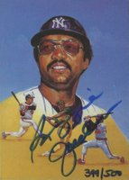 1984 Renata Galasso Reggie Jackson #1 Reggie Jackson Autograph 500 Baseball Card