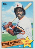 1985 Topps #701 Eddie Murray Baseball Card
