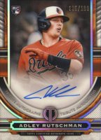 2023 Topps Tribute Tribute Autograph #TAARU Adley Rutschman Baseball Card