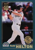 2001 Topps #255 Todd Helton Home Team Advantage Baseball Card