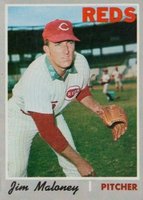 1970 Topps #320 Jim Maloney Baseball Card