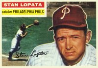 1956 Topps #183 Stan Lopata Baseball Card