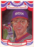 1984 Donruss #18 Ron Kittle Diamond Kings-Steele Baseball Card