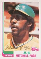 1982 Topps #633 Mitchell Page Baseball Card