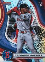 2024 Bowman's Best #14 Ceddanne Rafaela Refractor Baseball Card