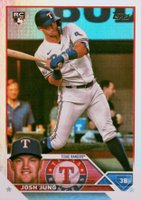 2023 Topps #529 Josh Jung Rainbow Foil Baseball Card