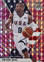 2019 Panini Mosaic #259 Dwyane Wade Pink Camo Basketball Card