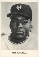 1961 Jay Publishing # Bill White w/Willie May Name Baseball Card