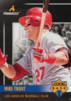 2013 Panini Pinnacle Looking Back #LB3 Mike Trout Baseball Card