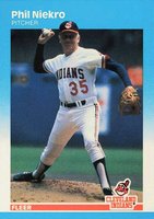 1987 Fleer Glossy #254 Phil Niekro Baseball Card
