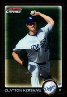 2010 Bowman Chrome #16 Clayton Kershaw Baseball Card