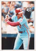 1985 Topps Stickers #111 Mike Schmidt Baseball Card