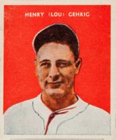 1932 U.S. Caramel #26 Henry (Lou) Gehrig Baseball Card