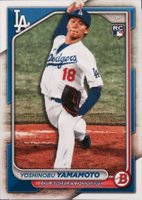 2024 Bowman #36 Yoshinobu Yamamoto Baseball Card