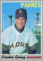 1970 Topps #513 Preston Gomez Baseball Card