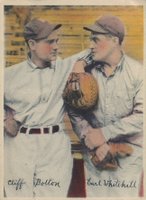 1936 R312 # Cliff Bolton/Earl Whitehill Baseball Card