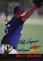 1994 Signature Rookies #49 Billy Wagner Autograph-D.G. Only Baseball Card