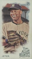 2019 Topps Allen & Ginter #134 Derek Jeter Mini-A & G Back Baseball Card
