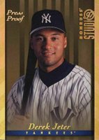 1997 Studio Press Proof #91 Derek Jeter Gold Baseball Card