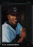 1999 Bowman Chrome International #344 C.C. Sabathia Baseball Card