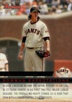 2010 Bowman Expectations #5 Stephen Strasburg/Tim Lincecum Baseball Card