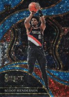 2023 Panini Select #269 Scoot Henderson Light Blue Disco Basketball Card