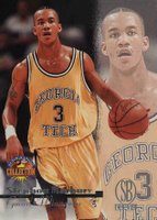 1996 Score Board Autographed Collection #12 Stephon Marbury Basketball Card