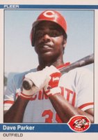 1984 Fleer Update #U-89 Dave Parker Baseball Card