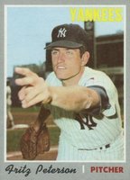 1970 Topps #142 Fritz Peterson Baseball Card