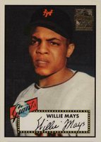 1997 Topps Willie Mays #2 Willie Mays 1952 Topps Baseball Card