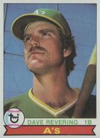 1979 Topps #224 Dave Revering Baseball Card