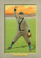 1911 Turkey Reds #126 Owen Wilson Checklist Back Baseball Card