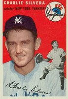 1954 Topps #96 Charlie Silvera Baseball Card
