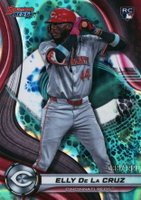 2024 Bowman's Best #20 Elly de La Cruz Aqua Lava Baseball Card