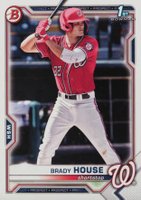 2021 Bowman Draft #BD186 Brady House Baseball Card