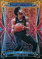 2023 Panini Obsidian #55 Jarrett Allen Electric Etch Molten Mojo Basketball Card