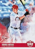 2018 Panini Diamond Kings #76 Shohei Ohtani Facing Left Baseball Card