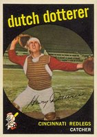 1959 Topps #288 Dutch Dotterer Baseball Card