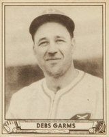 1940 Play Ball #161 Debs Garms Baseball Card