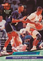 1992 Ultra #193 Alonzo Mourning Basketball Card