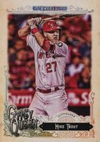 2017 Topps Gypsy Queen #200 Mike Trout w/Cap Baseball Card