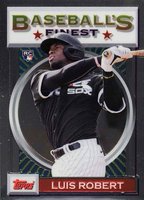 2020 Finest Flashbacks #59 Luis Robert Baseball Card